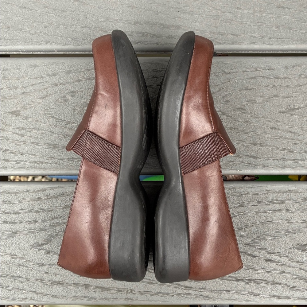 Dansko Dorie Leather Comfort Loafer Slip On Brown Size EU 37 US 6.5-7 - Picture 3 of 13